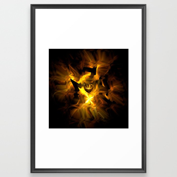 Solar Plexus Chakra #4 Framed Art Print