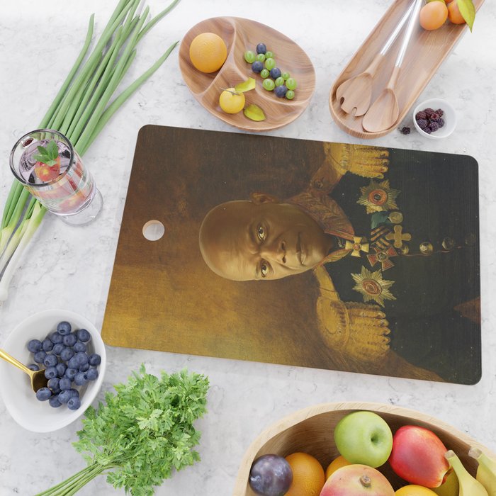 Samuel L Jackson Small Bamboo Cutting Board