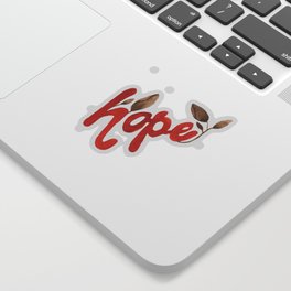 Hope Print Sticker