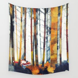 Autumn Hunt Wall Tapestry