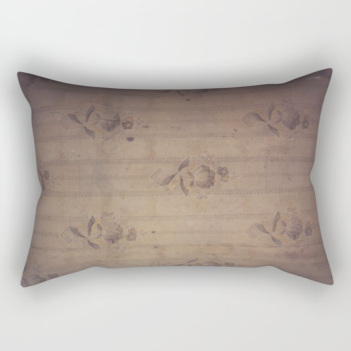 Old wallpaper, two Rectangular Pillow