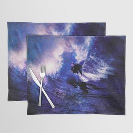 Surfing In Space Placemat