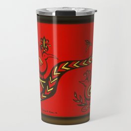 Red Bird #1 Travel Mug