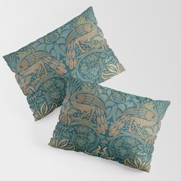 William Morris Peacock And Dragon Pillow Sham