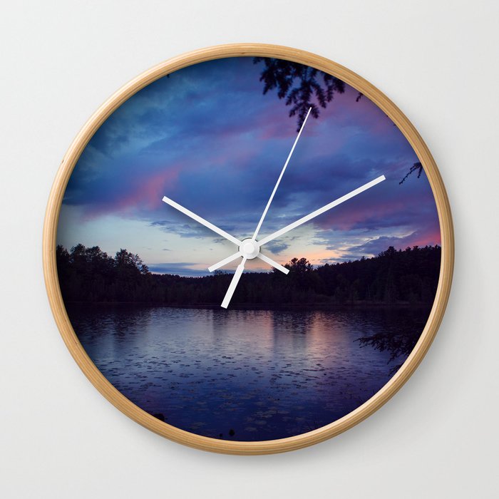 Lake Eleven Wall Clock