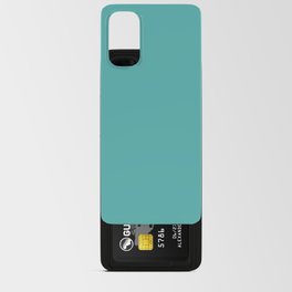 Blue Turquoise Simple Modern Collection Android Card Case