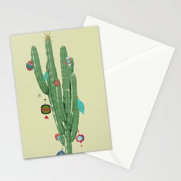 Cactus Christmas Tree 1.0 Stationery Card