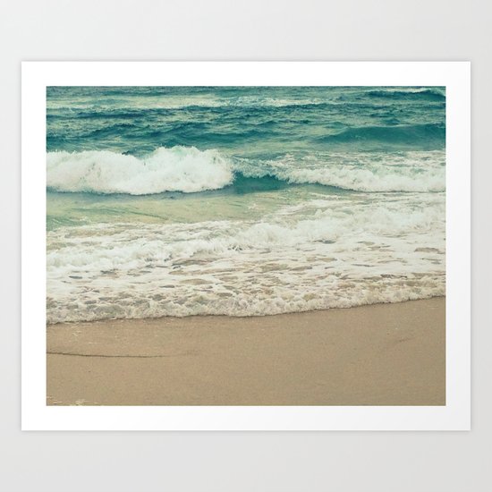 Ocean Waves Art Print