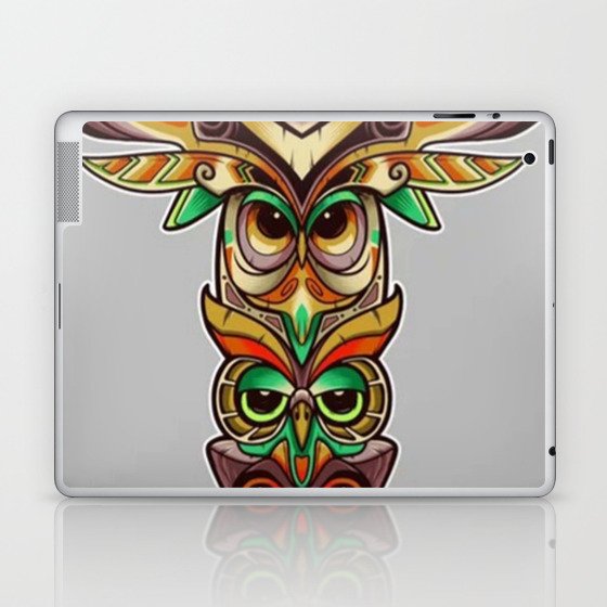 Owl totem  Laptop & iPad Skin