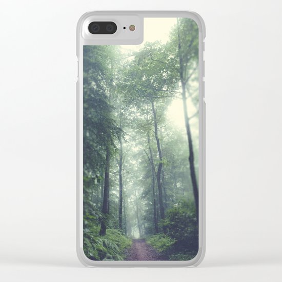 Forest Hike Clear iPhone Case