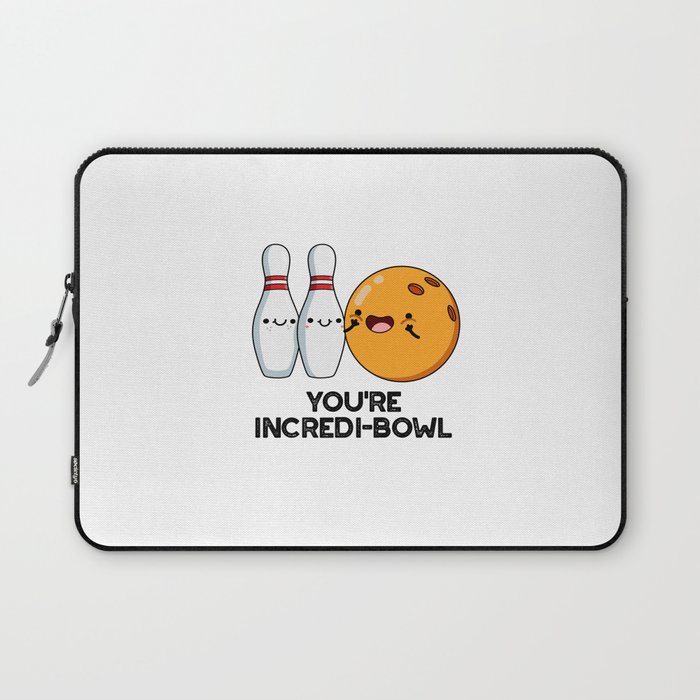 You're Adora-bowl Cute Bowling Pun Laptop Sleeve