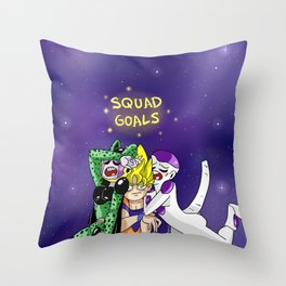 Squad Goals Throw Pillow