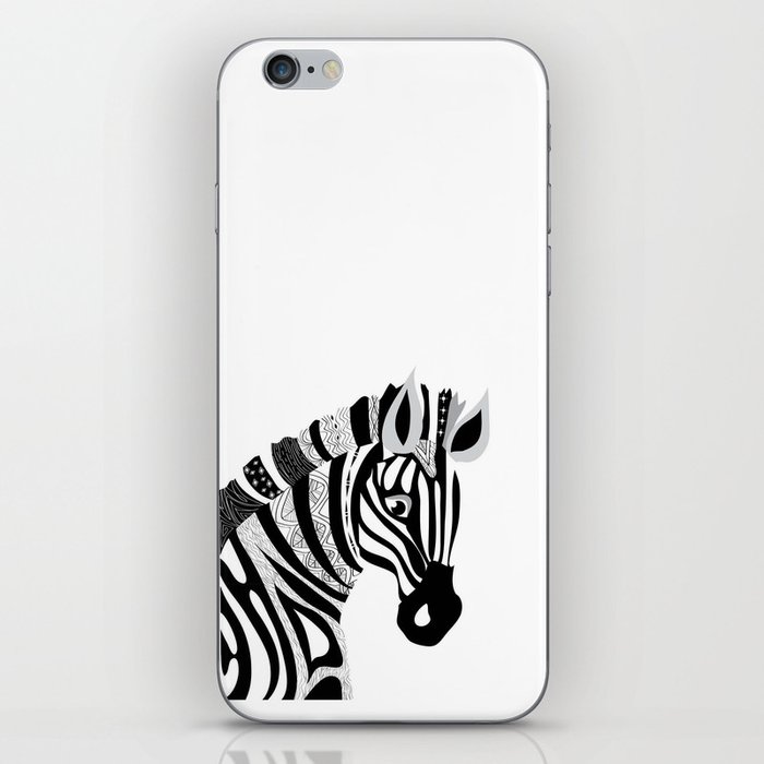 Zebra art  iPhone Skin