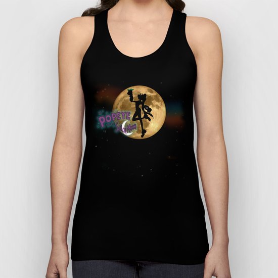 POPEYE THE SAILOR MOON - 001 Unisex Tank Top