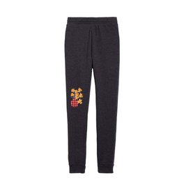 Daffodils and vase Kids Joggers