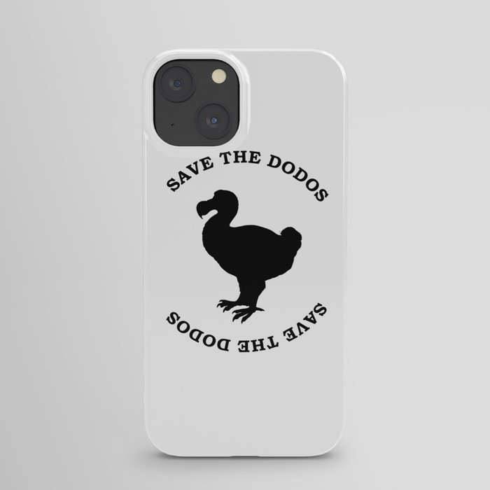 save the dodos iPhone Case