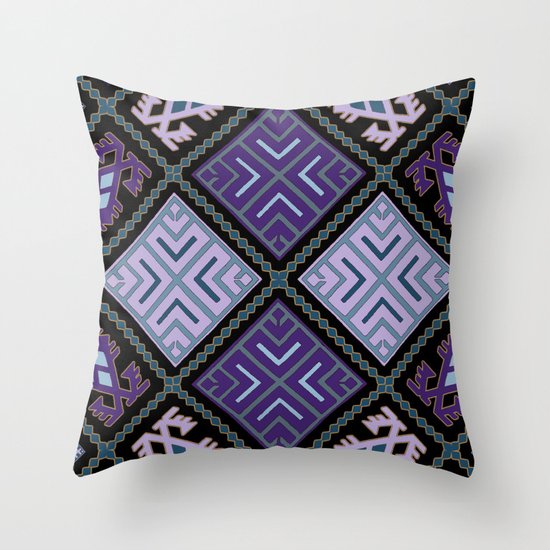 Pattern 025 Throw Pillow