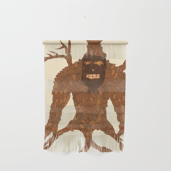 Tree Stitch Monster Wall Hanging