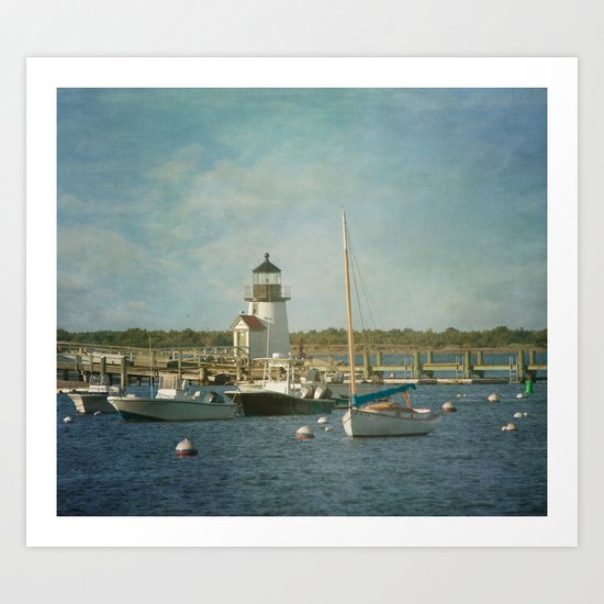 Welcome to Nantucket Art Print