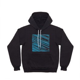 Turquoise stripes background Hoody
