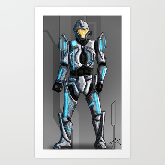 Perfect Protection Art Print