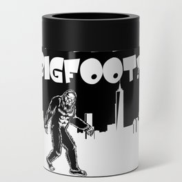 Bigfoot in Los Angeles Bigfoot gifts CALI t funny gift T- Can Cooler
