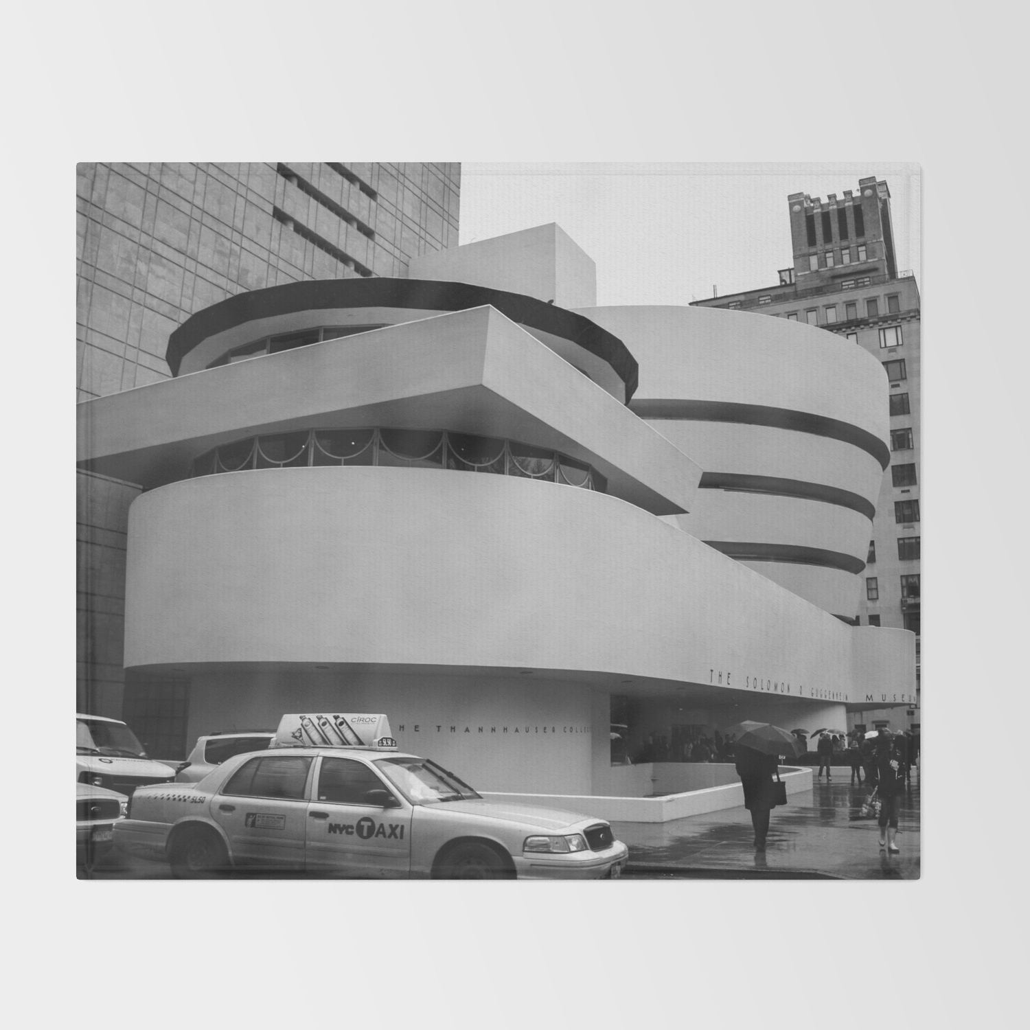 New York Solomon R Guggenheim Museum Frank Lloyd Wright Throw Blanket New York Solomon R Guggenheim Museum Frank Lloyd Wright Throw Blanket