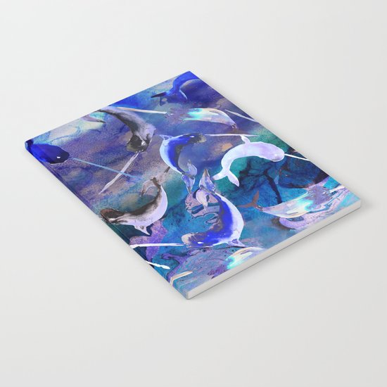 Ocean narwhal Notebook