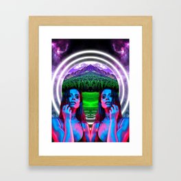 4-Eyes Framed Art Print