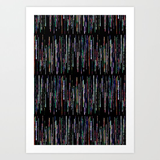 Collage Art Print