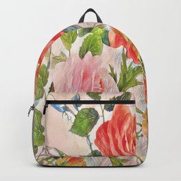 Spring Floral - Painterly Backpack