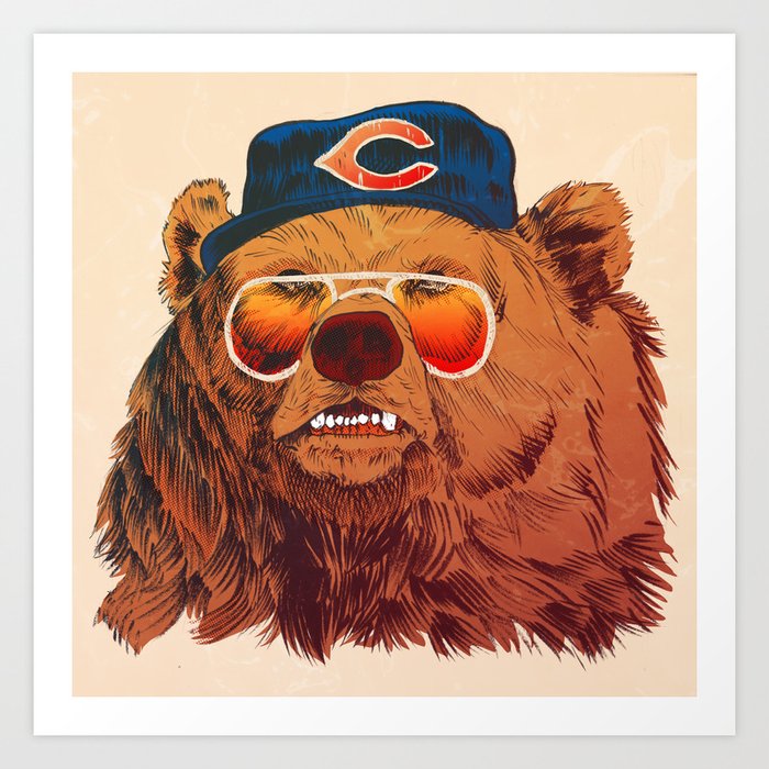 Da Bears Art Print