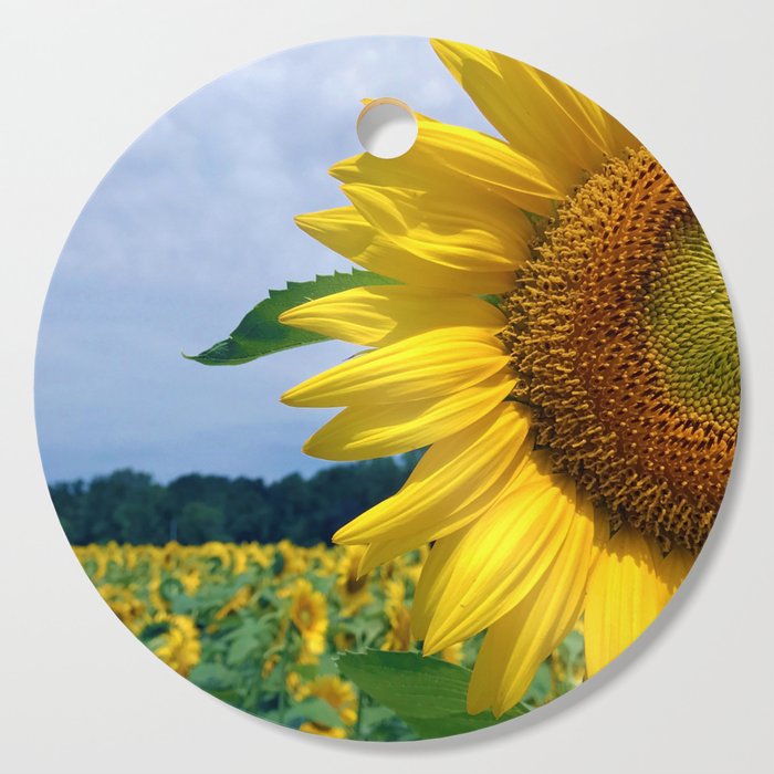 Sunflower in Paris Cutting Board