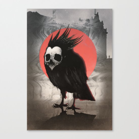 Birdie Canvas Print