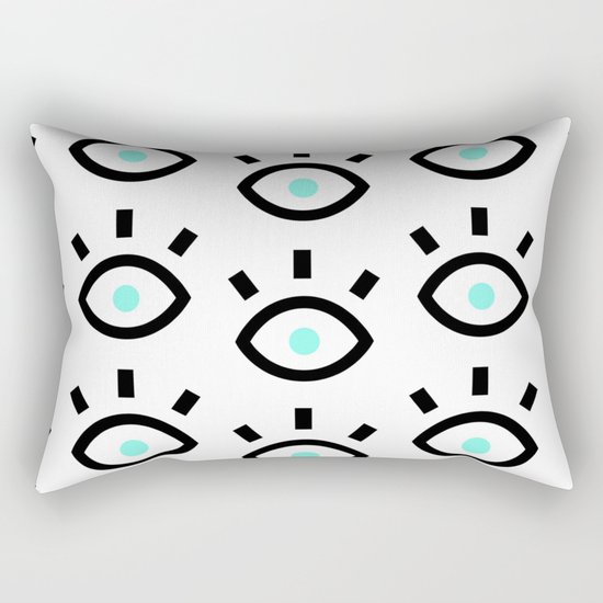 Eyes Rectangular Pillow