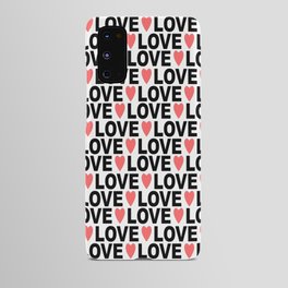 Valentines day pattern 4 Android Case