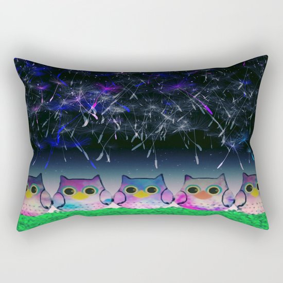 owl-3 Rectangular Pillow