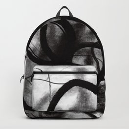 Abstract Painting. Expressionist Art. Backpack