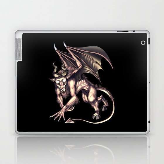 Jersey Devil Cryptid Creature Laptop & iPad Skin