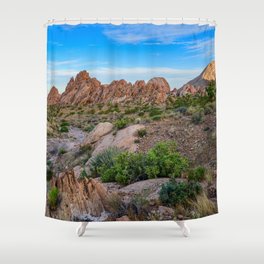 Spring's First Light - Gold Butte National Monument, Nevada Shower Curtain