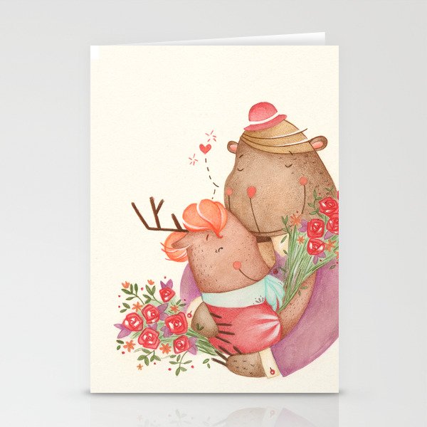 Love knows no differences Stationery Cards