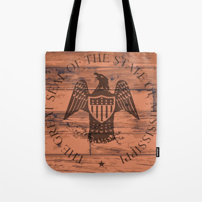 Mississippi State Seal Brand Tote Bag
