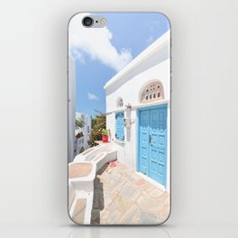 Greece, Traditional House in Tinos island, Travel Photography iPhone Skin