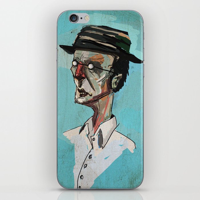Guy with hat iPhone Skin