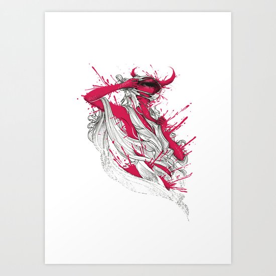 Somebody That I Used To Know Art Print