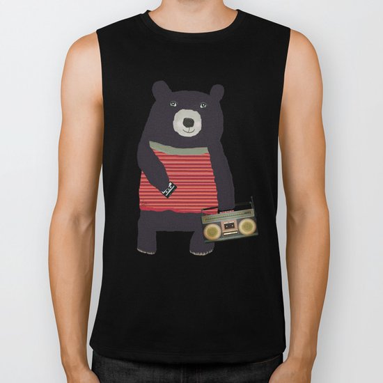 Boomer bear Biker Tank