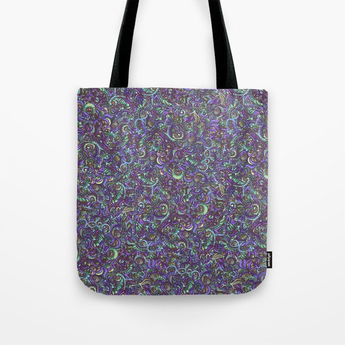 Ultra violet veggie Tote Bag