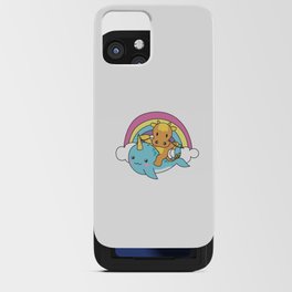 Narwhal Dragon Ocean Unicorn Kawaii Rainbow iPhone Card Case