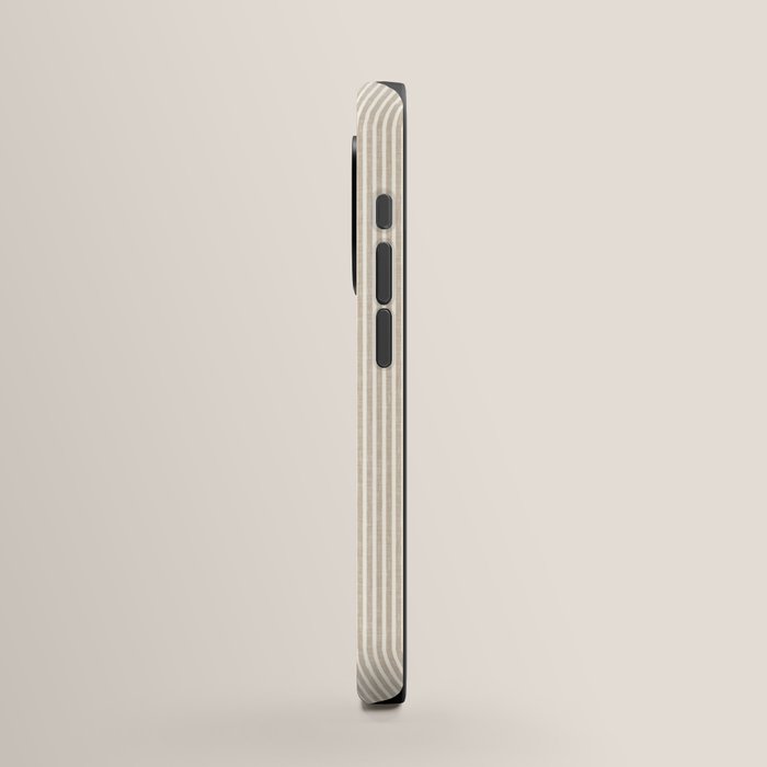 linen textured stripes - sand