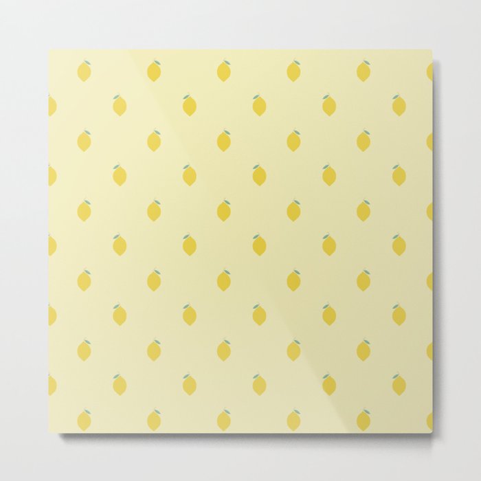 Little Lemons Metal Print